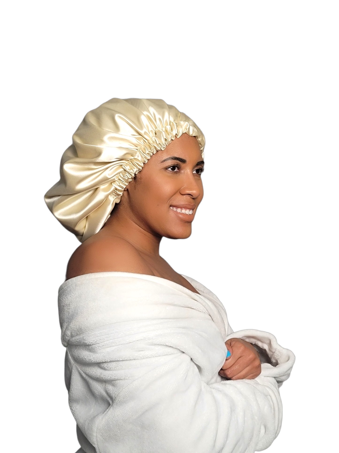 Universal Luxe Hair Sconnet (Gen II) - Cream Satin