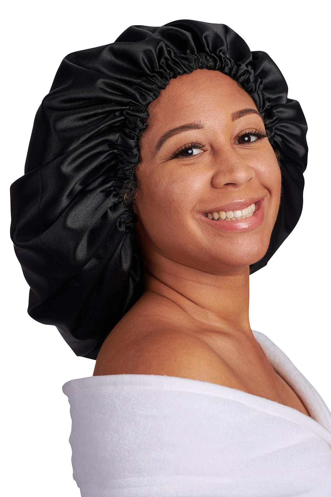 Universal Luxe Hair Sconnet (Gen I) - Black Satin